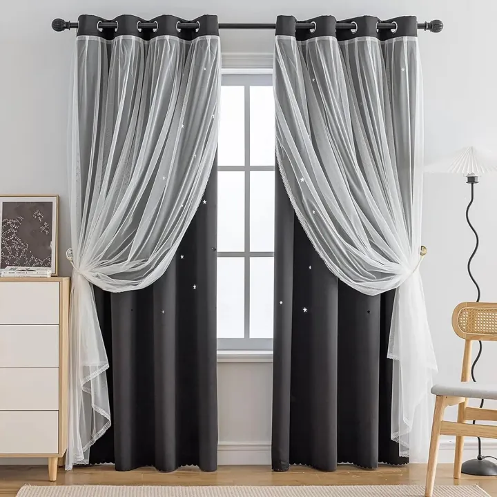 1PC%20Star%20Blackout%20Curtains,%20Tulle%20for%20windows%20with%20Double%20Layer,%20Curtains%20for%20Ramadan,%20Decoration%20for%20Eid%20For%20House%20Room%20-%20Image%202