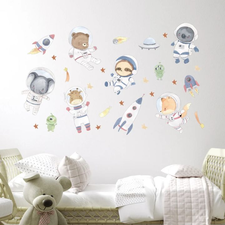 Wall%20Stickers%20for%20Boys%20Room%20Baby%20Nursary%20Room%20Decoration%20Cartoon%20Space%20Planet%20Astronaut%20Wall%20Decals%20Kids%20Bedroom%20Wallpaper%20Mural%20-%20Image%204