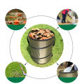 Lightweight Garbage storage Convenient Durable Waterproof Trash bag Foldable Portable collapsible for Outdoor camping Garden cleanup Leaf collection Household waste disposal Recycling. 