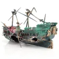 Large Aquarium Shipwreck Decor Boat Plastic Set Resin Ship Fish Tank Ornaments for Aquarium Decor Accessories. 