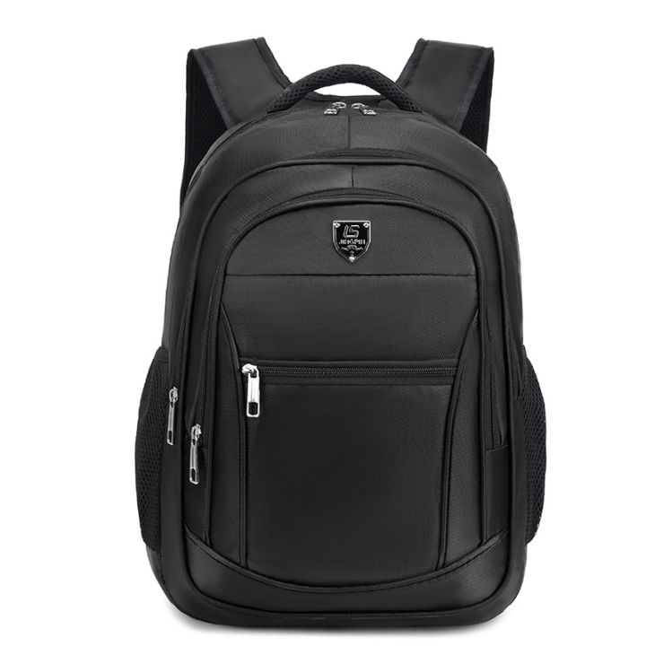 Large capacity casual travel backpack men's college student school bag simple computer business fashion bag