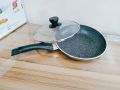 Prestidge Fry pan 22cm Marble Coting With Lid And Induction Bottom Marble Coating Fry Pan. C:N50.. 