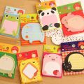 20Pcs/Set Cute Cartoon Animals Zoo Sticky Notes Creative Kawaii Tearable Memo Pad Message stickers Student Stationary School Office Supplies. 
