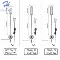 Huankai 10/20/30 LED Industrial Sewing Machine Lighting Lamp Clothing Machine Accessories Work Light 360° Flexible Gooseneck.