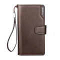 Baellerry High Quality Long Men Wallets Big Capacity Luxury Card Holder Zipper Male Purse PU Leather Phone Pocket Men's Wallet. 