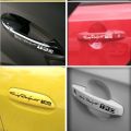 【Mary DAI Store】4pcs/set Car-styling Door Reflective Car Stickers Personality Character Decoration Car styling door handle.