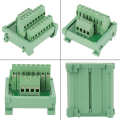 DIN Rail and panel Mounting Power Distribution Terminal Blocks Module Board NEW. 