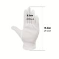 High quality comfortable White cotton Soft hand gloves- general purpose hand glove. 