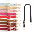 Fashion PU Leather Shoulder Strap Crossbody Bag Strap 130cm Long Double-layer Replacement Bag Belt DIY Buckle Bag Accessories. 