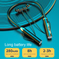 Bluetooth Earphones Wireless Earbuds Magnetic Neckband Earphone Waterproof Sport Headset With Mic Noise Cancelling. 