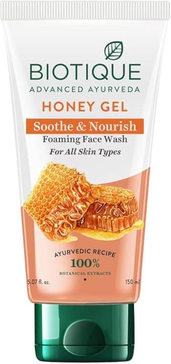 Biotique%20Bio%20Honey%20Gel%20Refreshing%20Foaming%20Face%20Wash%20150ml%20-%20Image%203