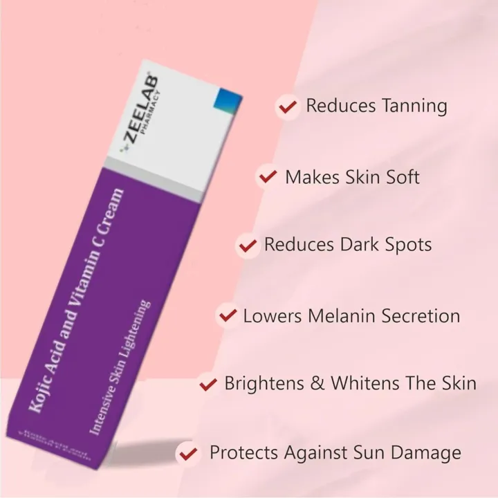 Zeelab%20Kojic%20Acid%202%25%20and%20Vitamin%20C%20Cream%20(20g%20Tube%20Each)%20-%20Image%205