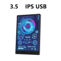 3.5 Inch IPS USB Mini Screen AIDA64 PC CPU RAM HDD Data Monitor Computer Temperature Display Type-C Sub Screen. 