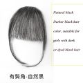 Korean Natural Forehead Ins Hair Fake Fringes Air Bangs Wig Female Piece Real Comic Flush Bangs Invisible Wig. 