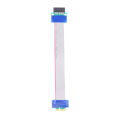 PCI Expres X1 PCI E Riser Card Extender Extension Ribbon Flexible Relocate Ribbon PCIE Extension Cable Adapter. 