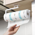 Kitchen Tissue Holder Hanging Toilet Roll Paper Towel Holder Rack Kitchen Bathroom Cabinet Door Hook Holder Organizer - Kitchen Rack. 