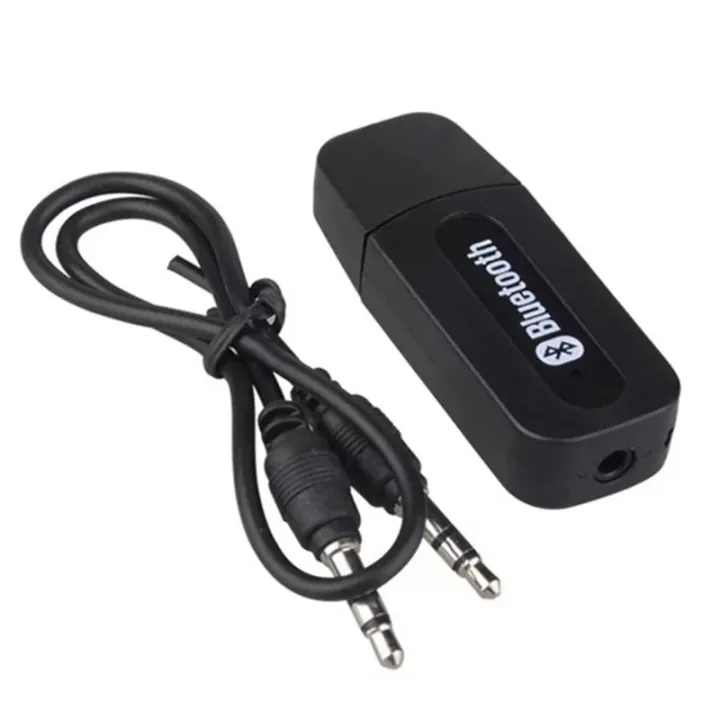 USB%20Bluetooth%20Receiver%20AUX%20Audio%20BT%20Music%20Adapter%20Cable%20Black%20for%20Car%20-%20Image%203