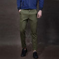 Slim-Fit Chino Gabardine Pants - Olive - প্যান্ট ছেলেদের. 