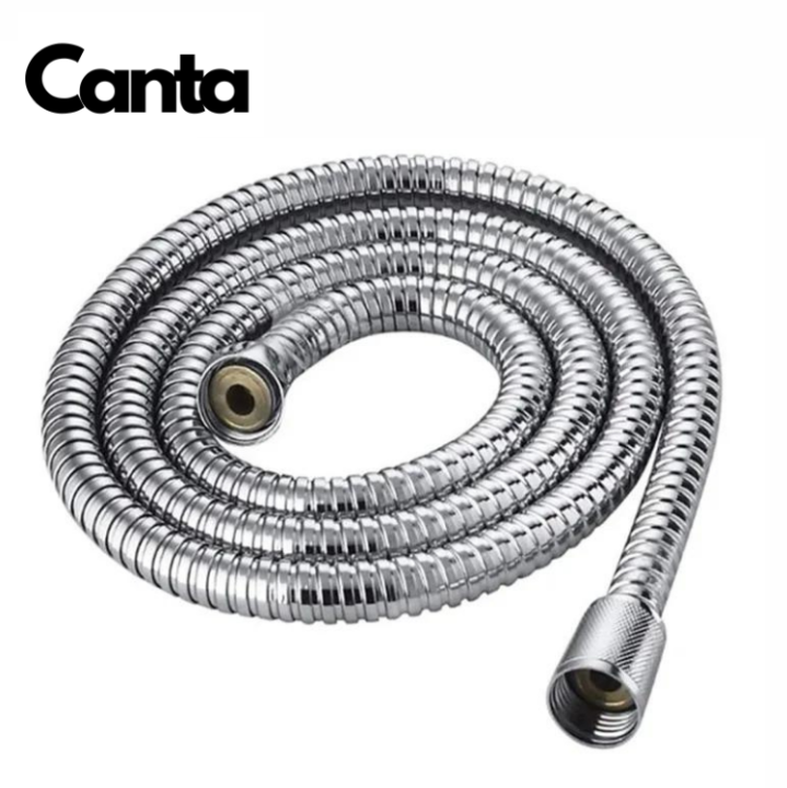 48%20inch%20/%204%20Feet%20Chrome%20Polished%20Stainless%20Steel%20Hand%20Shower%20Flexible%20Hose%20Pipe%20-%20Image%203