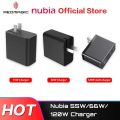Nubia 165W PD Quick Charger Power Adapter 80W PD Fast Charger Nubia 120W GaN Quick Charger.