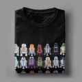 Marvel Men Women T-Shirt Disney Star Wars Hipster Cotton Tees Short Sleeve Droids R2-D2 and Astromech Gonk T Shirts Tops Classic. 