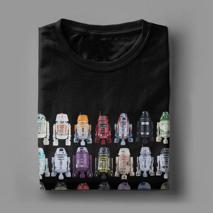 Marvel%20Men%20Women%20T-Shirt%20Disney%20Star%20Wars%20Hipster%20Cotton%20Tees%20Short%20Sleeve%20Droids%20R2-D2%20and%20Astromech%20Gonk%20T%20Shirts%20Tops%20Classic%20-%20Image%205