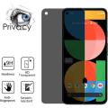 Google Pixel 5A Privacy Glass Screen Protector - Anti Spy Screen Protector Film. 