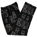 Summer New Old Women's Pants Old Lady Thin Elastic Straight Casual Colorful Pants Striped Loose Grandma's Pants. 