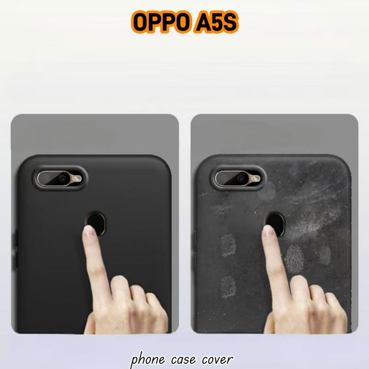 Original%20For%20OPPO%20A5S%20Silicone%20Full%20Cover%20Case%20Straight%20edge%20Phone%20Case%20Cover%20-%20Image%202