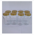 Glassware food jar , food container, glass jar (500 gm)- 4 pieces.