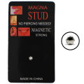 No hole nose stud, non perforated magnetic magnet lip stud, small ear stud, small size ear bone stud, cross-border card packaging.