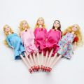 【The road to happiness Store】Toys Dolls 1pcs Educational Real Suit Mom Doll Have a Baby in her Tummy for Barbies Doll Child Toy. 