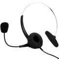 RJ9 Call Center Headphone Monaural Headphone Call Headphone with Mic. 