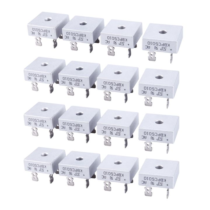 16X 50A 1000V Metal Case Single Phases Diode Bridge Rectifier KBPC5010