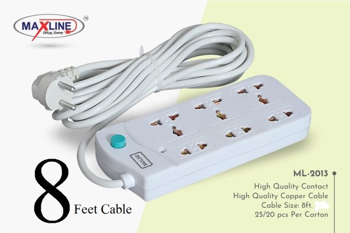 Multi%20Plug%20Maxline%20ML-2013%20Extention%20Socket%206%20Port%20%20Power%20Strip%20Multiplug%20-%20Image%204