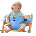 Foldable Baby Chair Safety Strap Portable Kids Chair Safety Belt Infant Car Seat Dining Belt for baby 1pcs. 