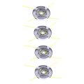 3X Alloy Head Metal Trimmer Head ,Brush Cutter Replacement Parts Bump Feed Head for Brush Cutter Grass Trimmer.