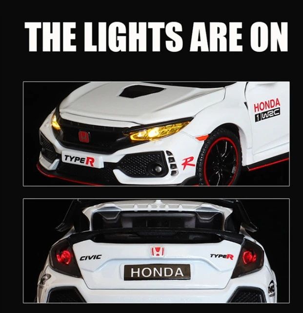 1:32%20Honda%20Civic%20Limited%20Edition%20,%20Die%20Cast%20Model%20Car.%20%20Pull%20Back%20Fiction%20With%20light%20Music.%20-%20Image%203