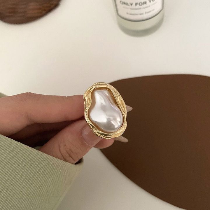 Irregular%20Pearl%20Open%20Rings%20of%20Elegant%20Women%20for%20Girls%20-%20New%20Adjustable%20-%20311695770%20-%20Image%203
