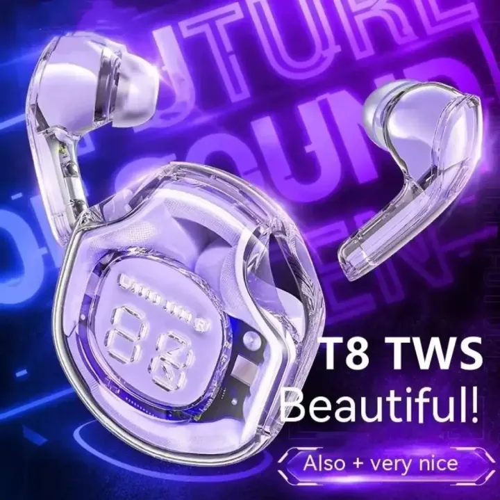 Ultrapods%20Pro%20True%20Wireless%20Earbuds%20with%20Display%20Transparent%20Design,%20Bluetooth%205.3%20Water%20Proof%20-%20Image%205