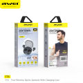 AWEI T76 Bluetooth 5.4 Mini Wireless Sport Earbuds. 
