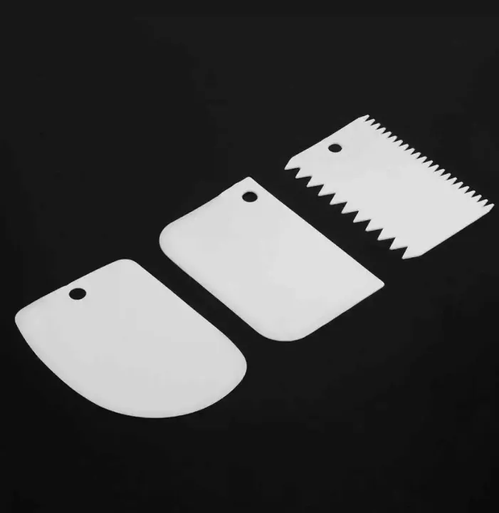 3Pcs%20Plastic%20Fondant%20Cake%20Cream%20Scraper%20Spatula%20Dough%20Cutter%20Kitchen%20Baking%20Tool%20-%20Image%205