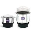 Compact Stainless Steel 2-Speed Food Mixer Grinder Jar 1 Piece.