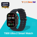 T800 Ultra 2 Smart Watch Series 9 Gesture Answer 1.99 Inch Bluetooth Call Smartwatch with Ocean Strap - Password - Wireless Charging. 