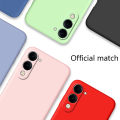 Sroof For VIVO Y04 Liquid Silicone Macaron Candy Color TPU Falling and shockproof Soft Phone Case Shell Protector Back Cover. 