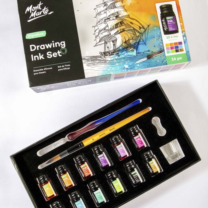 Mont%20Marte%20Drawing%20Ink%20Set%2016pc%20-%20Image%202