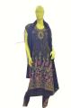 Semi stitched Pakistani chiffon 3 pieces for women. 