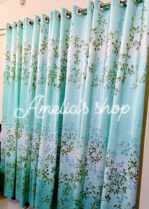 Nice and attractive premium quality syntatic curtains door and window 4/5/6 kuci from Alisa super shop