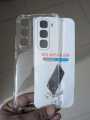 Infinix Hot 60 Pro Plus 4G Premium Silicone Case Crystal Clear Soft TPU Ultra-Thin Transparent Flexible Protective Mobile Phone Back Cover.