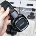 Marshall MAJOR IV Wireless Bluetooth Headphones Heavy Bass Foldable Earphones for Music Gaming with Microphone Headset. 